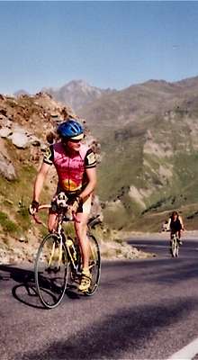 Le cyclisme à Luz dans les Hautes Pyrénées